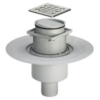 Трап для душа Viega "сухой" 100х100 мм вертикальный (583224)