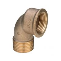 Угол бронзовый 90° Viega (внутренняя/наружная резьба) Угол бронзовый 90° Viega (внутренняя/наружная резьба)