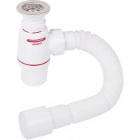 Сифон для раковины Wirquin Neo Air бутылочный с гофрой 32 мм (30987093) Сифон для раковины Wirquin Neo Air бутылочный с гофрой 32 мм (30987093)