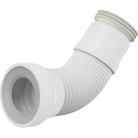 Гофра для унитаза Alcaplast L280-550 мм (А970) Гофра для унитаза Alcaplast L280-550 мм (А970)