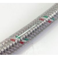 Гибкая подводка для воды усиленная Cotali оплетка нержавеющая сталь, 1/2" гайка-гайка