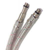 Гибкая подводка для смесителя усиленная Cotali (комплект 2 шт) 1/2"-М10 гайка - штуцер Гибкая подводка для смесителя усиленная Cotali (комплект 2 шт) 1/2"-М10 гайка - штуцер