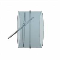 Соединитель круглых воздуховодов ERA с обратным клапаном