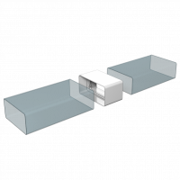 Соединитель плоских воздуховодов ERA