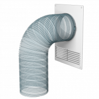 Площадка торцевая ERA D100 пластиковая с решеткой (100ПТПР)