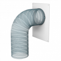 Площадка торцевая ERA D100 пластиковая (100ПТП)