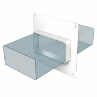 Площадка торцевая ERA пластиковая (511ПТП)