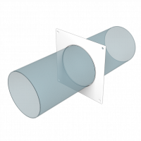 Накладка торцевая ERA пластиковая