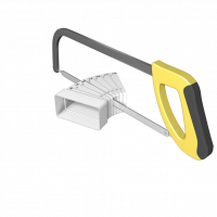 Отвод плоский ERA горизонтальный разноугловой