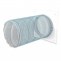 Площадка торцевая ERA металлическая 30х30