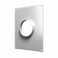 Площадка торцевая ERA металлическая 24х24