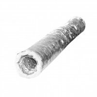 Воздуховод гибкий ERA армированный металлизированная пленка, теплоизоляция