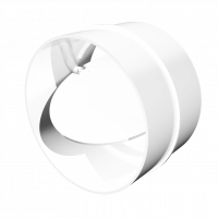 Соединитель круглых воздуховодов ERA с обратным клапаном