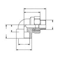 Угол полипропиленовый PP-RCT Banninger (наружная резьба)