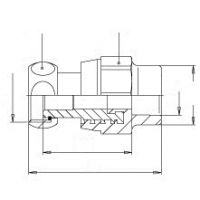 Муфта полипропиленовая Banninger с накидной гайкой 20х3/4 (G83322020)