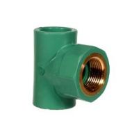 Тройник полипропиленовый PP-RCT Banninger (внутренняя резьба) Тройник полипропиленовый PP-RCT Banninger (внутренняя резьба)