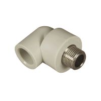 Угол полипропиленовый FV-Plast (наружная резьба) Угол полипропиленовый FV-Plast (наружная резьба)