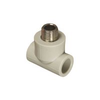 Тройник полипропиленовый FV-Plast (наружная резьба) Тройник полипропиленовый FV-Plast (наружная резьба)