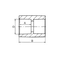 Муфта соединительная полипропиленовая FV-Plast