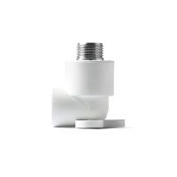 Угол с креплением (водорозетка) Pro Aqua (наружная резьба)