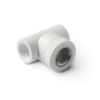 Тройник полипропиленовый Pro Aqua (внутренняя резьба) Тройник полипропиленовый Pro Aqua (внутренняя резьба)