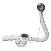 Слив-перелив для ванны McAlpine с цепочкой 380-700 мм (MRB1-EX) Слив-перелив для ванны McAlpine с цепочкой 380-700 мм (MRB1-EX)