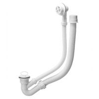 Слив-перелив для ванны McAlpine с цепочкой 500 мм (MRB4) Слив-перелив для ванны McAlpine с цепочкой 500 мм (MRB4)