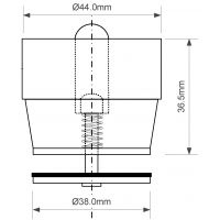 Сухой гидрозатвор McAlpine для трапа (MRFG3KIT2)