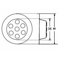 Сливная решетка McAlpine 32 мм (PMW-60)