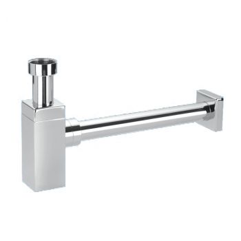 Сифон для раковины McAlpine бутылочный 32 мм, хром (CA32SQEU-CB)