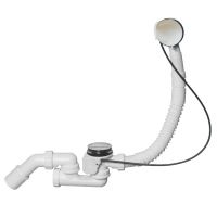 Слив-перелив для ванны McAlpine полуавтомат 380-700 мм (MRB14CB-PB)