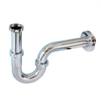 Сифон для раковины McAlpine трубный 32 мм, хром (MRP3275-CB-NW)