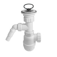 Сифон для раковины McAlpine с отводом для бытовой техники 40 мм (MRSK3) Сифон для раковины McAlpine с отводом для бытовой техники 40 мм (MRSK3)