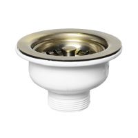 Выпуск для мойки McAlpine 113 мм, античная бронза (MRSKW7-AB) Выпуск для мойки McAlpine 113 мм, античная бронза (MRSKW7-AB)