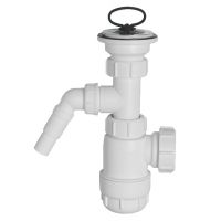 Сифон для раковины McAlpine с отводом для бытовой техники 32 мм (MRW240WM) Сифон для раковины McAlpine с отводом для бытовой техники 32 мм (MRW240WM)