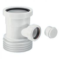 Фановая труба прямая McAlpine с отводом на 40 мм (MRWC-DC1D) Фановая труба прямая McAlpine с отводом на 40 мм (MRWC-DC1D)