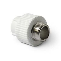 Муфта комбинированная полипропиленовая Pro Aqua (наружная резьба) Муфта комбинированная полипропиленовая Pro Aqua (наружная резьба)