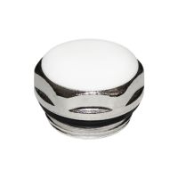 Заглушка для радиатора 3/4 с белый декоративной крышкой