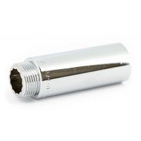 Удлинитель хромированный Uni-fitt (наружная/внутренняя резьба)